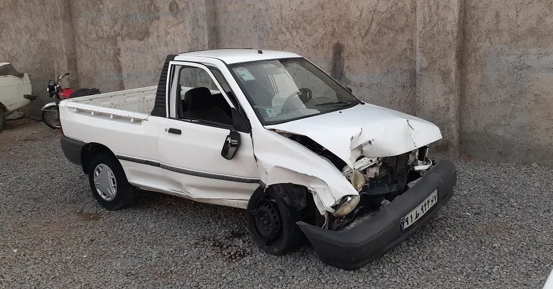 وانت پراید تصادفی